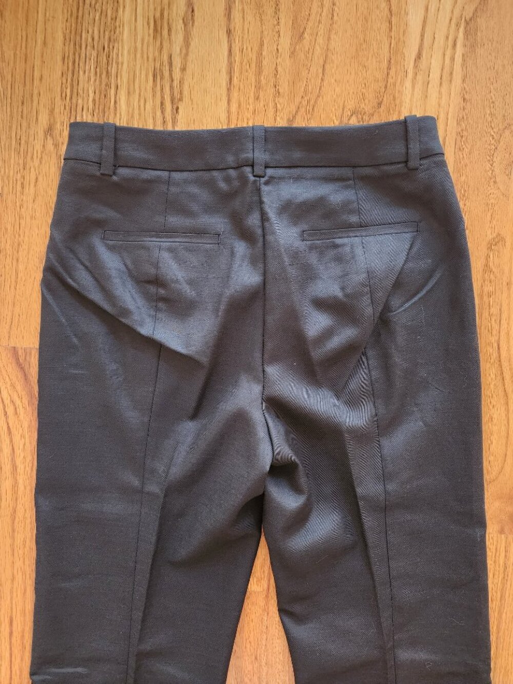 NWT J.Crew Stella Pant in Gramercy Linen Blend Black Size 4 - Picture 3 of 9